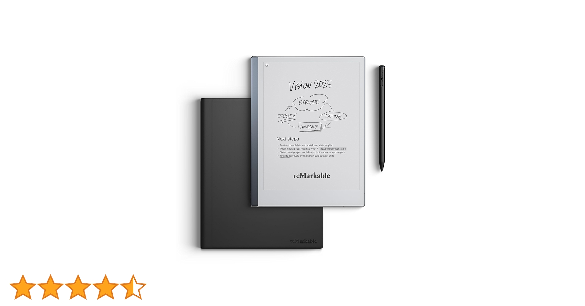 reMarkable Essentials Bundle - Leather Folio | reMarkable 2